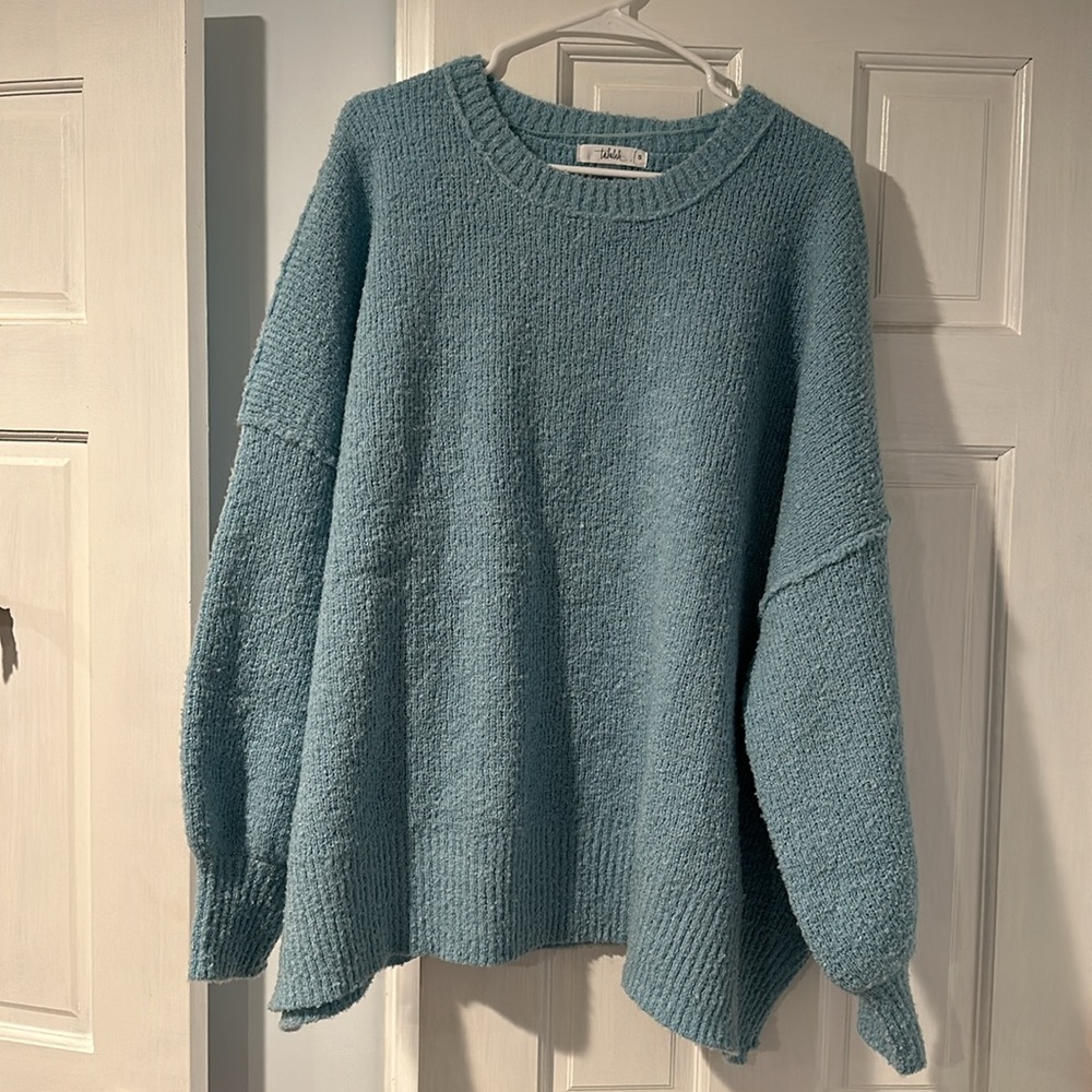 NWT Icy blue Talulah sweater